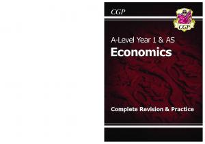 A-Level Year 1 & AS Economics