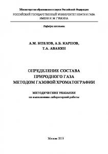 Определение состава природного газа методом газовой хроматографии