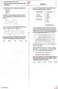 Acil Matematik Problemler-Sayısal Mantık 20x16 Konu Denemeleri