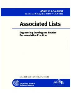 ASME Y14.34-2008 - Associated Lists