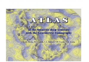 Atlas of the Antarctic deep structure with the Gravimetric Tomography