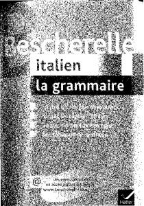 Bescherelle italien : La grammaire