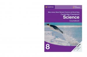 Cambridge Checkpoint Science Coursebook 8