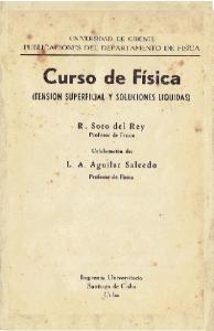 Curso de Física (Tensión superficial y soluciones líquidas)