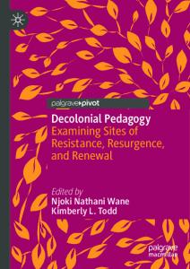 Decolonial Pedagogy