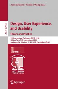 Design, User Experience, and Usability: Theory and Practice