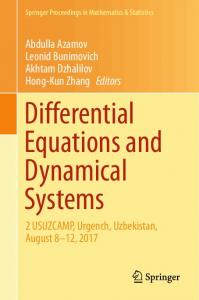 Differential Equations and Dynamical Systems