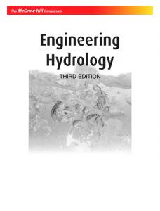 Engineering Hydrology