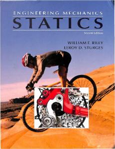 Engineering Mechanics: Statics