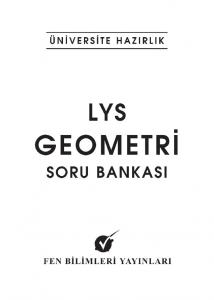 Fen Bilimleri LYS Geometri Soru Bankası 2017-18