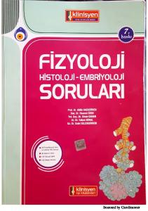 Fizyoloji Histoloji-Embriyoloji Soruları