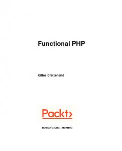 Functional PHP