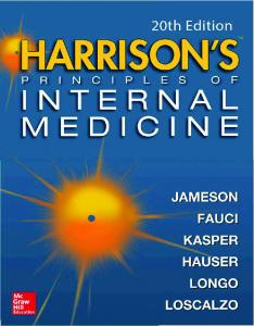 Harrison’s Principles of Internal Medicine, Twentieth Edition (Vol.1 & Vol.2)