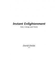 Instant Enlightenment