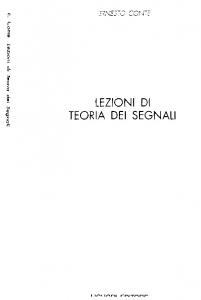 Lezioni di teoria dei segnali