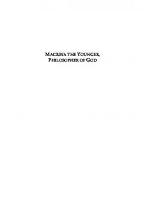 Macrina the Younger: Philosopher of God, Gregory of Nyssa,The Life of Macrina, On the Soul and the Resurrection