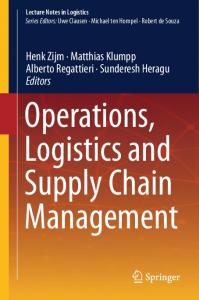 Operations, Logistics and Supply Chain Management