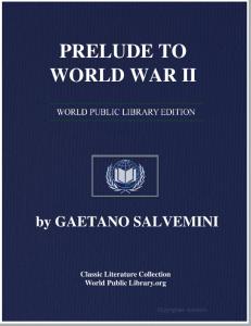 Prelude to World War II