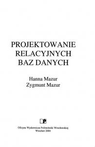 Projektowanie relacyjnych baz danych