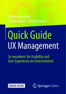 Quick Guide UX Management