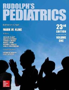 Rudolph’s Pediatrics