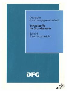 Schadstoffe Im Grundwasser: Band 4: Schadstofftransport und Schadstoffabbau bei der Uferfiltration am Beispiel des Untersuchungsgebietes ’Bockinger Wiesen’ im Neckartal bei Heilbronn