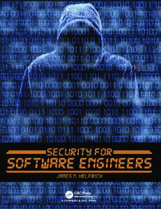 Security for Software Engineers