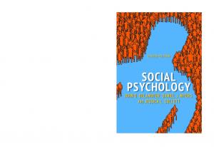 Social Psychology