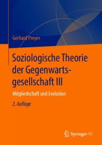 Soziologische Theorie der Gegenwartsgesellschaft II