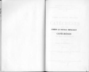 Syméon le Nouveau Théologien : Catéchèses 23-34. Actions de grâces 1-2, tome III