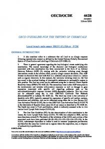 Test No. 442B: Skin Sensitization : Local Lymph Node Assay: BrdU-ELISA