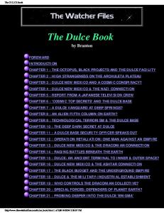 The Dulce Book