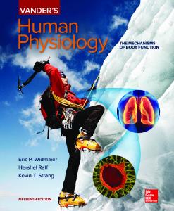 Vanders Human Physiology